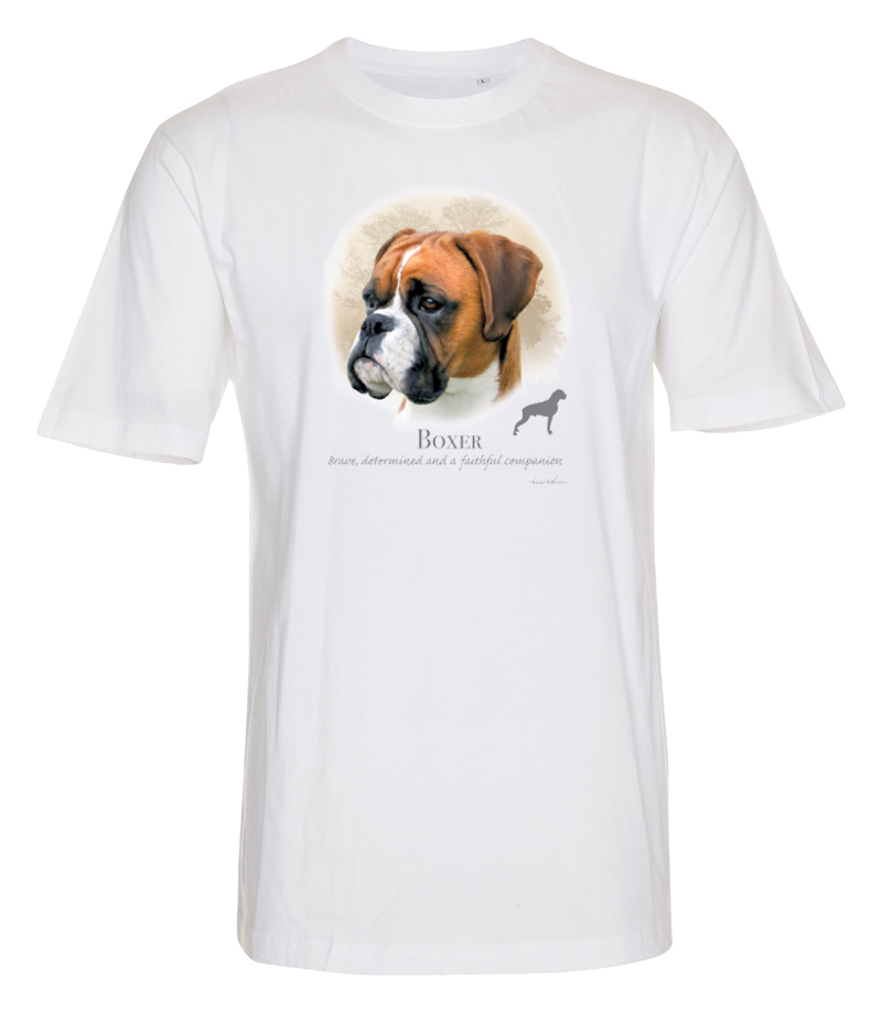 T-shirt med Boxer