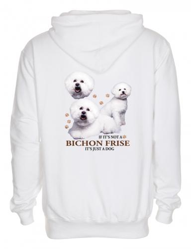 Huvjacka med Bichon Frisé