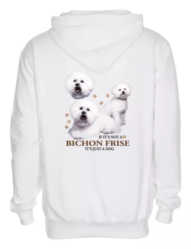 Huvjacka med Bichon Frisé