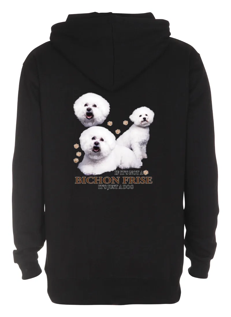 Luvtröja med Bichon Frisé