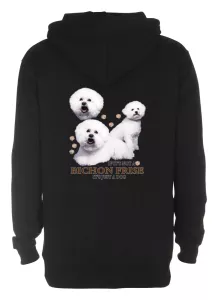 Luvtröja med Bichon Frisé