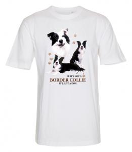 T-shirt med Border Collie
