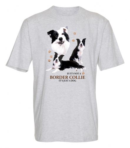 T-shirt med Border Collie