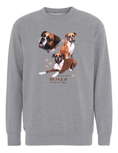 Collegetröja med Boxer