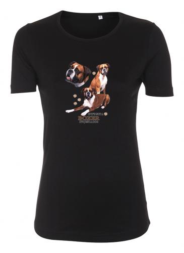 Figursydd t-shirt med Boxer