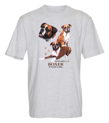 T-shirt med Boxer