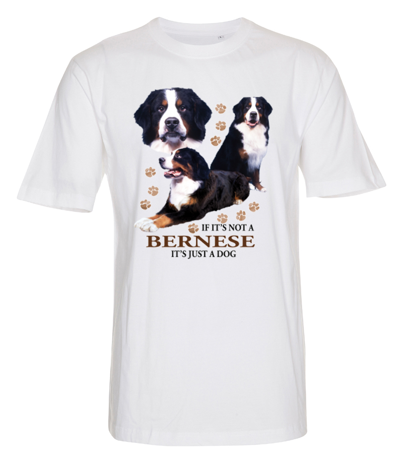 T-shirt med Berner Sennen
