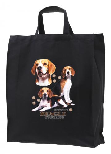 Tygkasse med Beagle