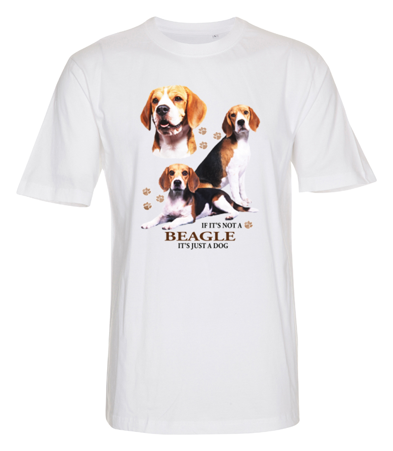 T-shirt med Beagle