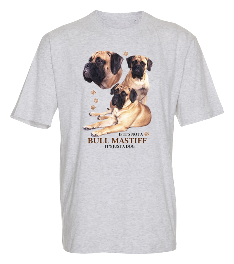 T-shirt med Bullmastiff