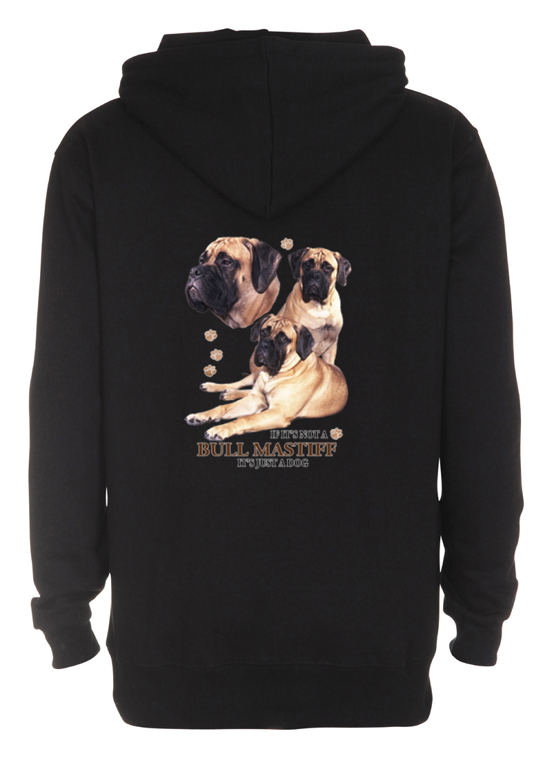 Luvtröja med Bullmastiff