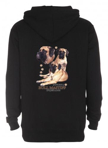 Luvtröja med Bullmastiff