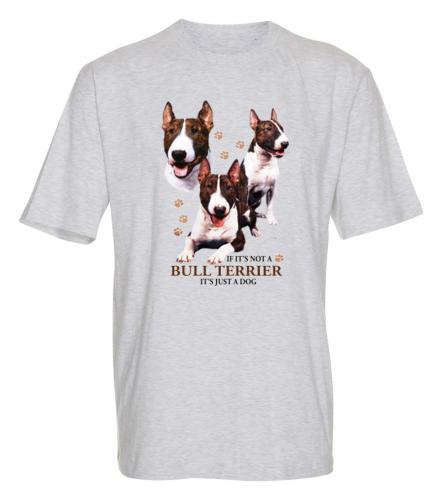 T-shirt med Bullterrier