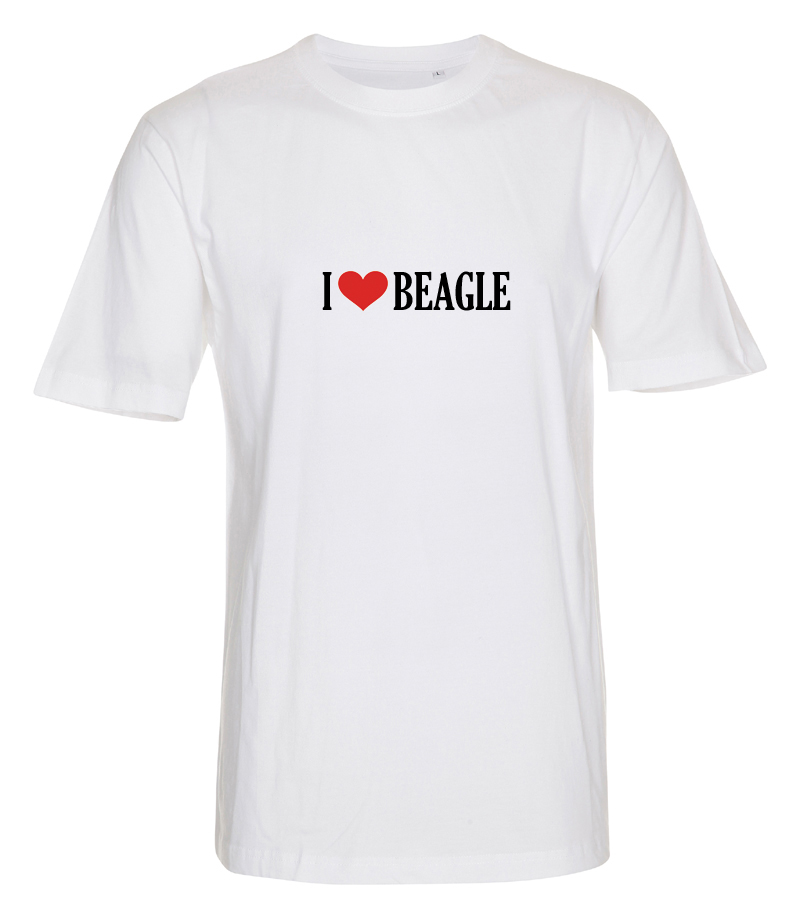 T-shirt "I Love" Beagle