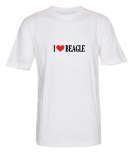 T-shirt "I Love" Beagle