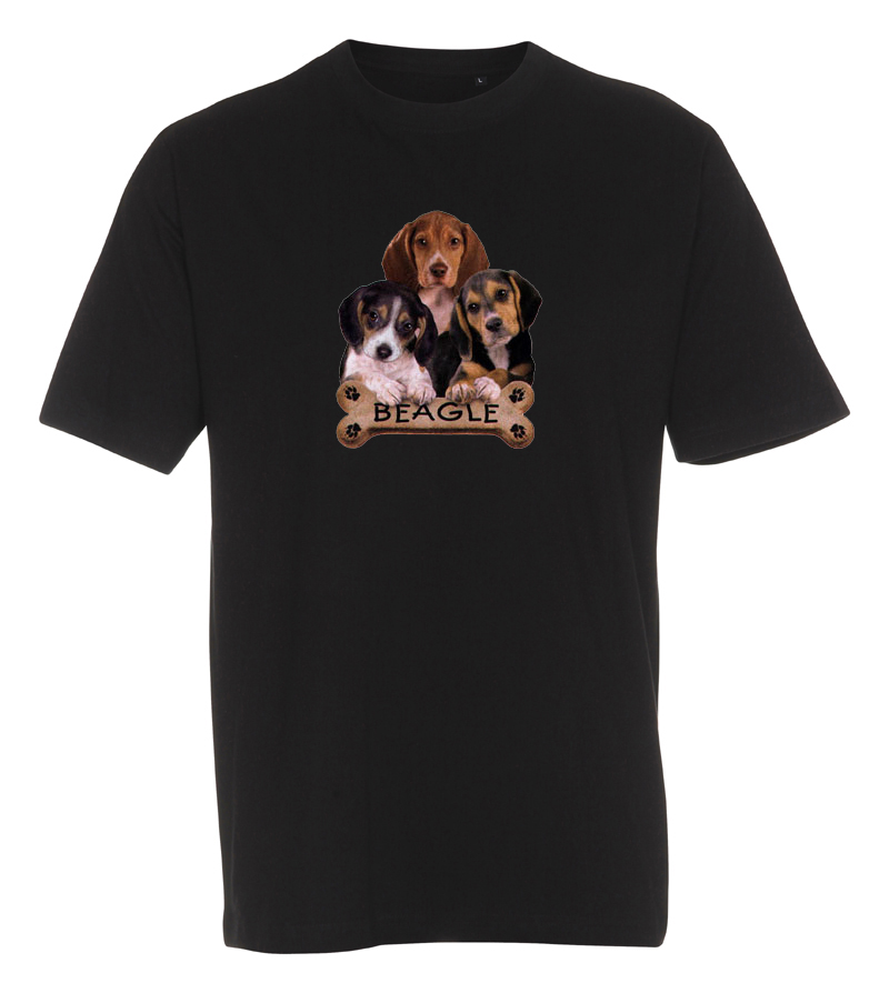 T-shirt med Beagle