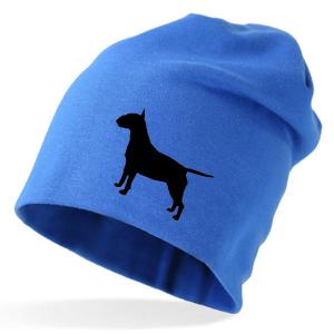 Mössa med Bullterrier