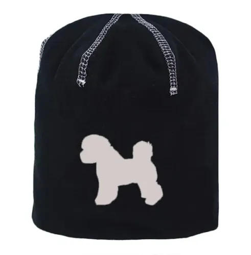 Reflexmössa med Bichon Frisé