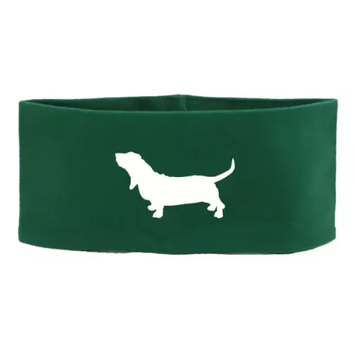 Pannband med Basset Hound