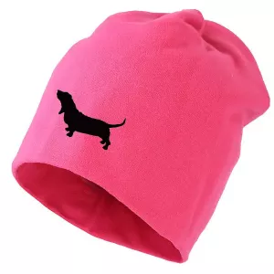 Mössa med Basset Hound