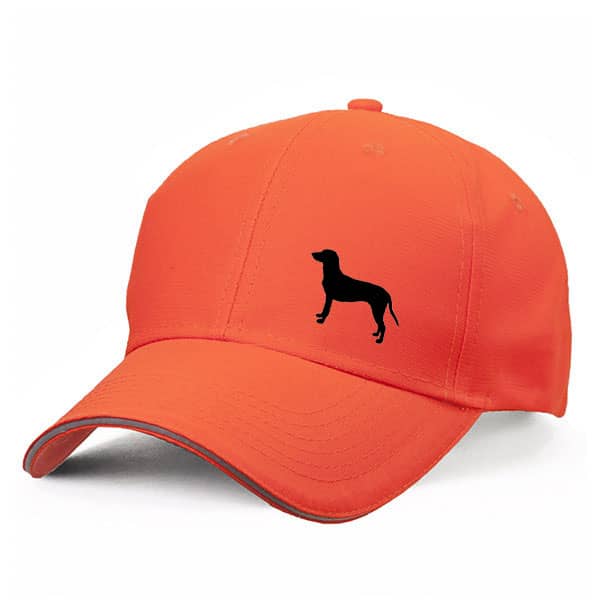 Orange Keps med Bayersk Viltspårhund