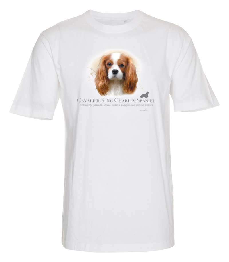 T-shirt med Cairnterrier storlek M