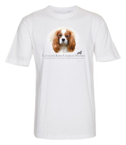 T-shirt med Cairnterrier storlek M