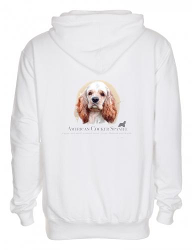 Huvjacka med Amerikansk Cocker Spaniel