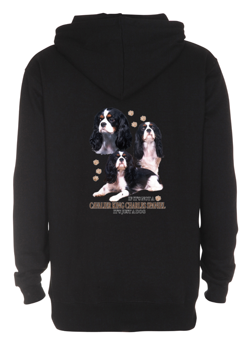 Luvtröja med Cavalier King Charles