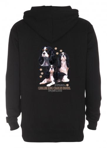 Luvtröja med Cavalier King Charles