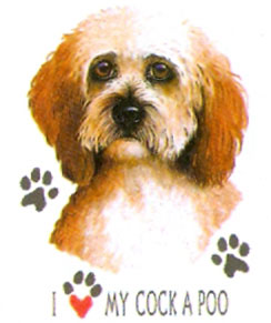 T-shirt med Cock A Poo