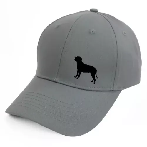 Keps med en Cane Corso