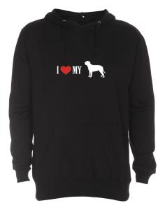 Hoodie med Cane Corso