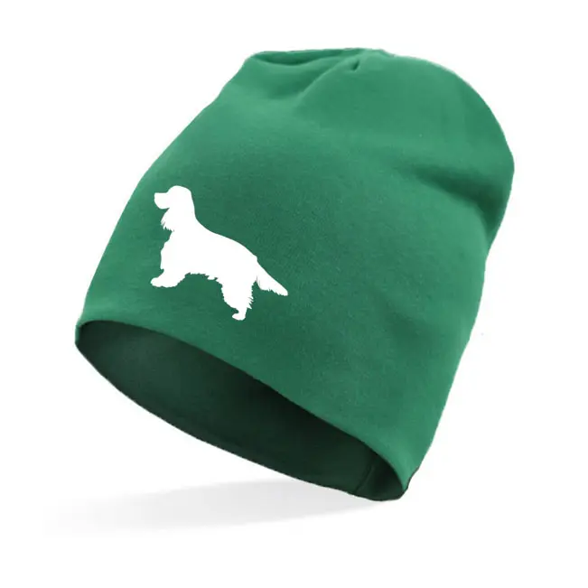 Mössa med Cocker Spaniel