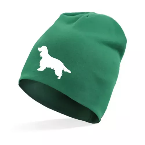 Mössa med Cocker Spaniel