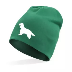 Mössa med Cocker Spaniel