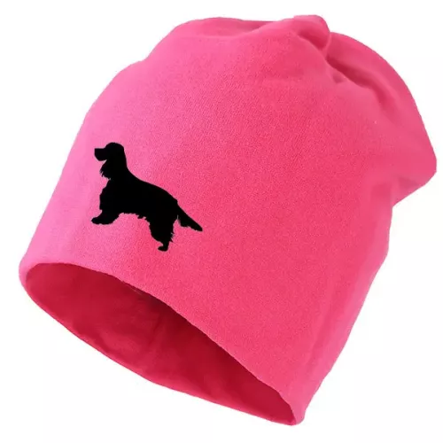 Mössa med Cocker Spaniel