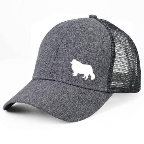 Gråmelerad Keps med Collie