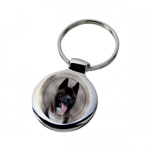 Nyckelring med American Akita