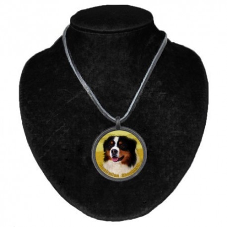 Halsband med Australian Shepherd