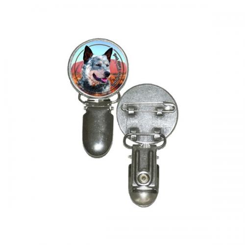 Nummerlappshållare med Australian Cattle Dog