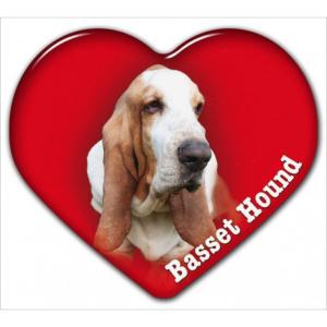 Dekal med Basset Hound