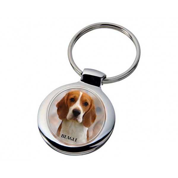 Nyckelring med Beagle