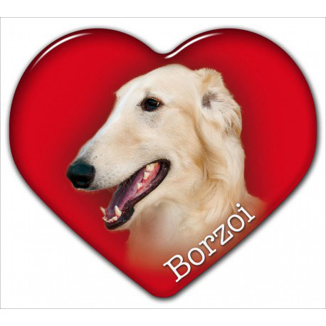 Dekal med Borzoi