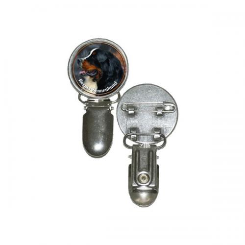 Nummerlappshållare med Berner Sennenhund