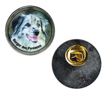 Pin med Berger des Pyrenées