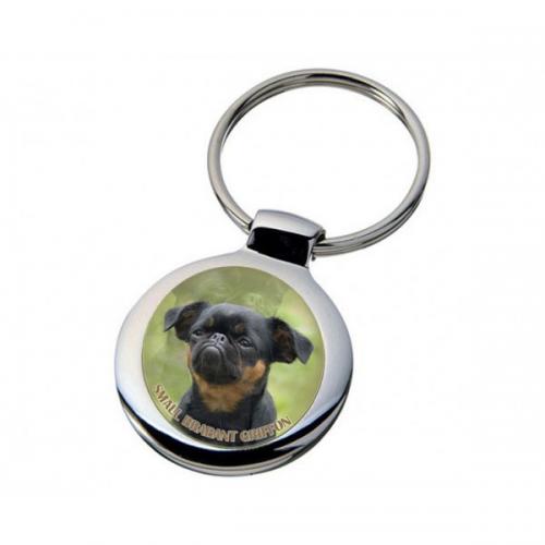 Nyckelring med Petit Brabancon