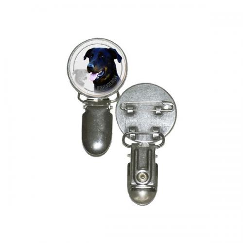 Nummerlappshållare med Beauceron