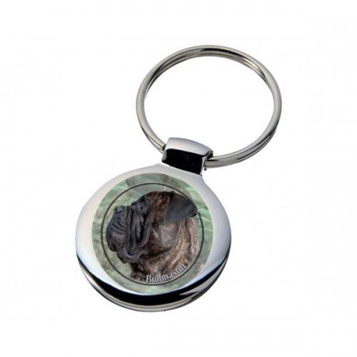 Nyckelring med Bullmastiff