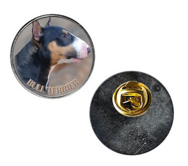 Pin med Bullterrier